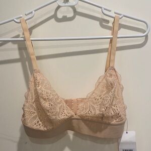 Lively Long-Lined Lace Bralette